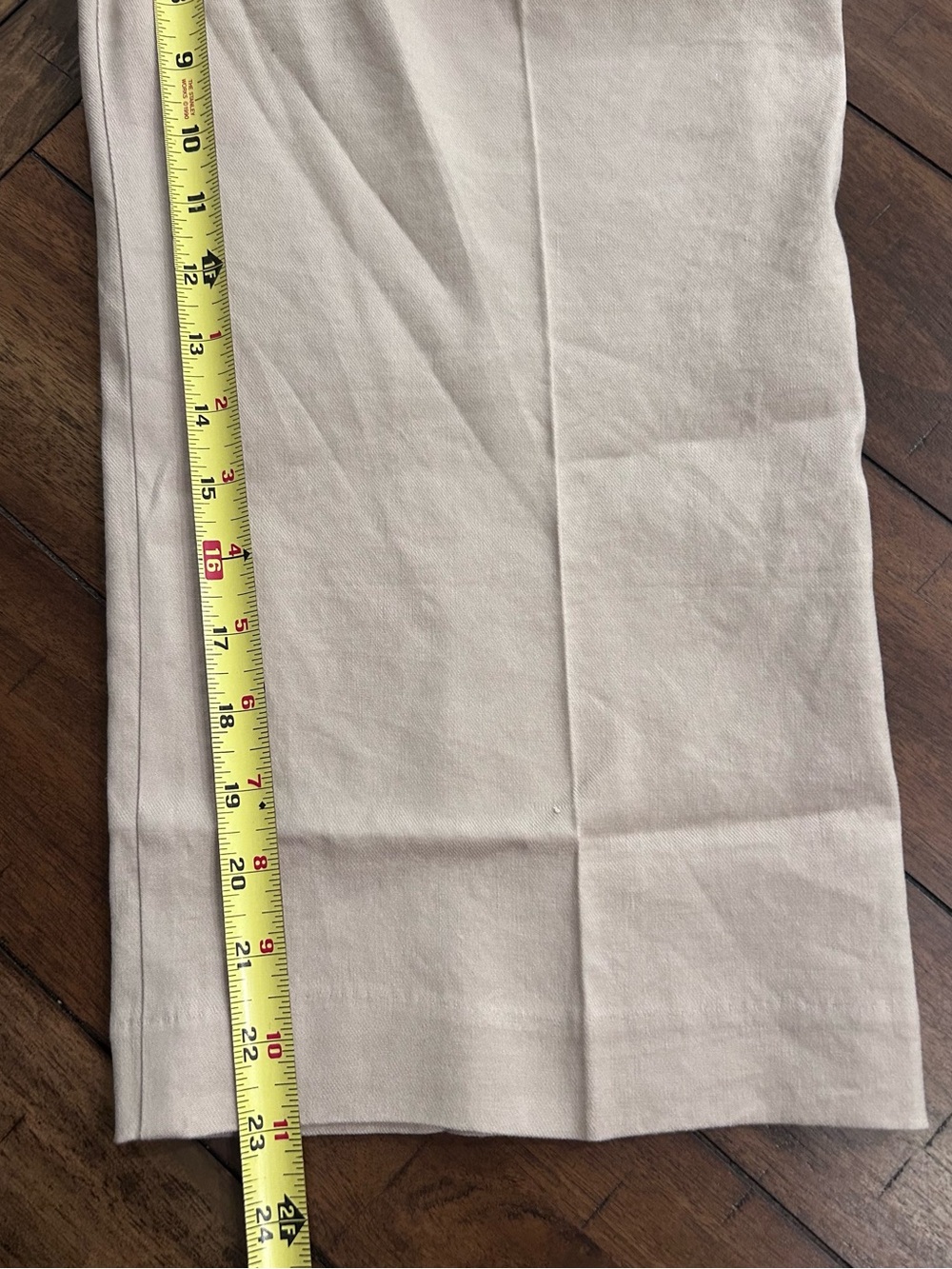J. Jill Linen Stretch Cropped Pants Size 16 Tan Flax NEW With Tags - Picture 7 of 14